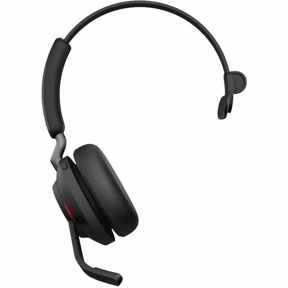 Alt View 1. Jabra - Jabra Evolve2 65 Headset - Microsoft Teams Certification - Mono - Wireless - Bluetooth - 98.4 ft - On-ear, Over-the-head - Black.