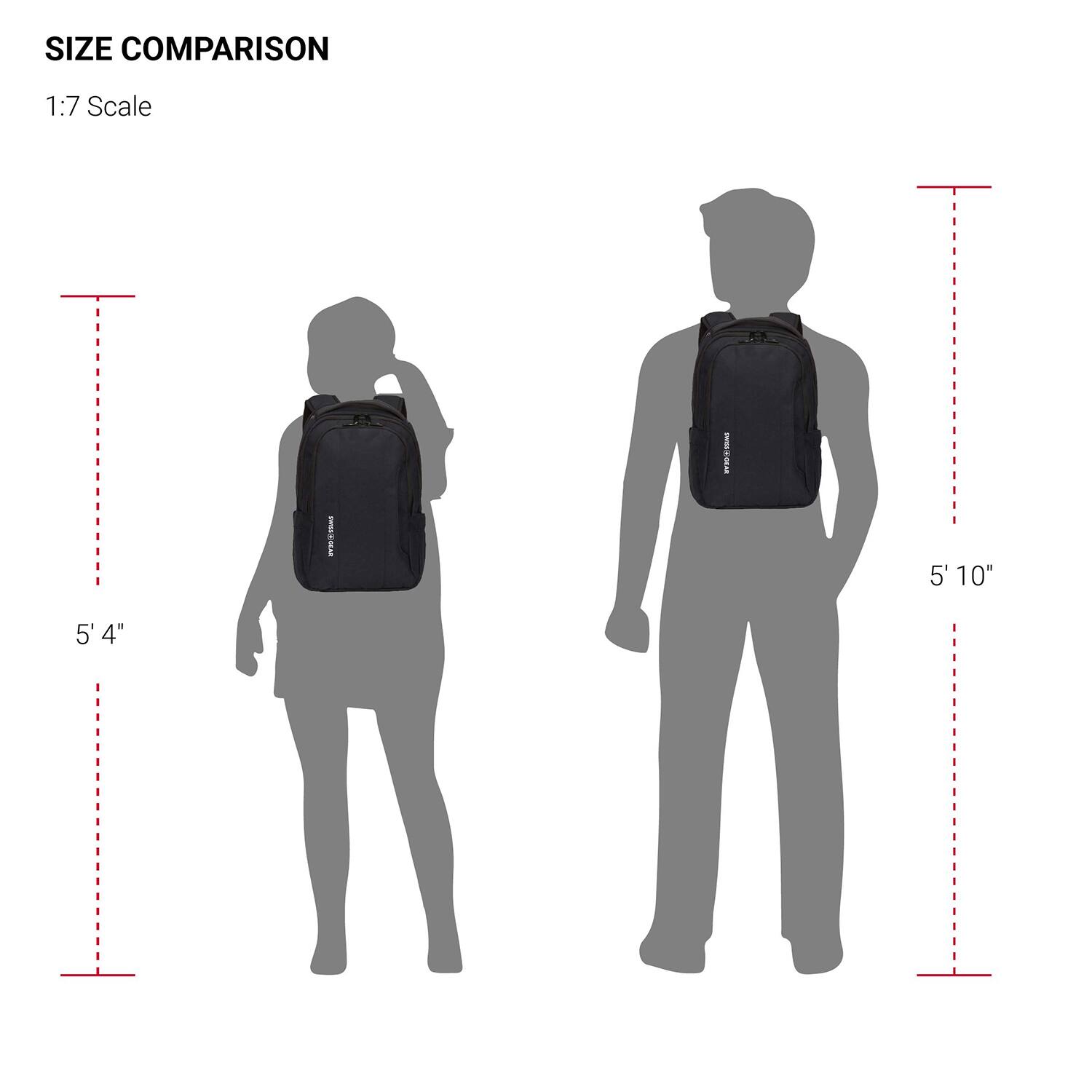 SIZE COMPARISON  
1:7 Scale  

5'4"  
5'10"