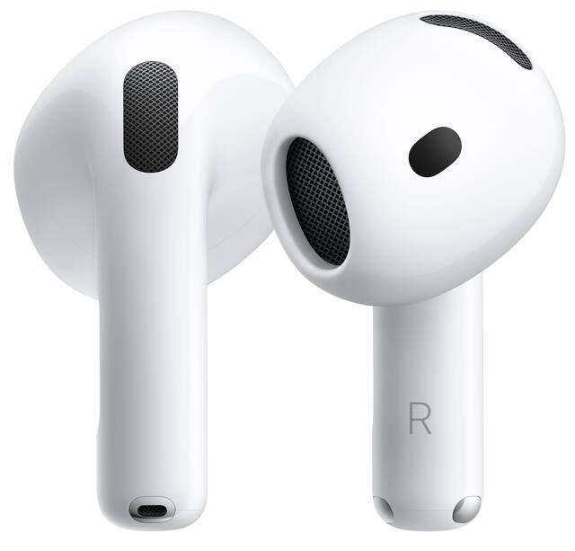 Apple - AirPods 5 True Wireless Active Noise Cancelling Earbuds with Wireless Charging Case - White