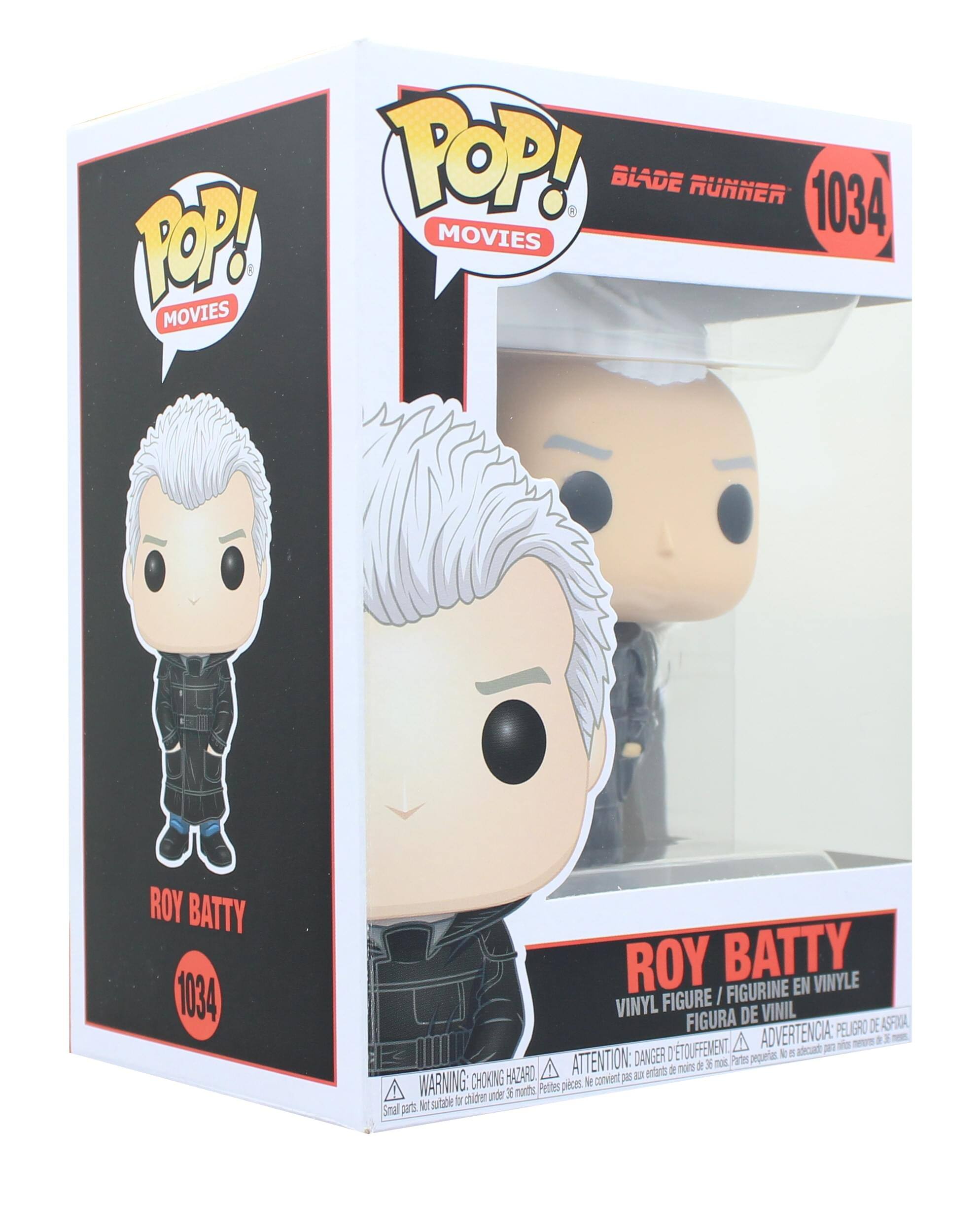TOP!  
BLADE RUNNER 1034  
POP! MOVIES  
ROY BATTY 1034  
ROY BATTY  
VINYLE I FIGURINE EN VINYL FIGURE VINIL FIGURA DE VINIL  
ADVERTENCIA PELIGRO  
DETOUFFEMENT  
ATTENTION:  
CHOKING HAZARD  
WARNING:  
Small parts. Not suitable for children under 3 years.
