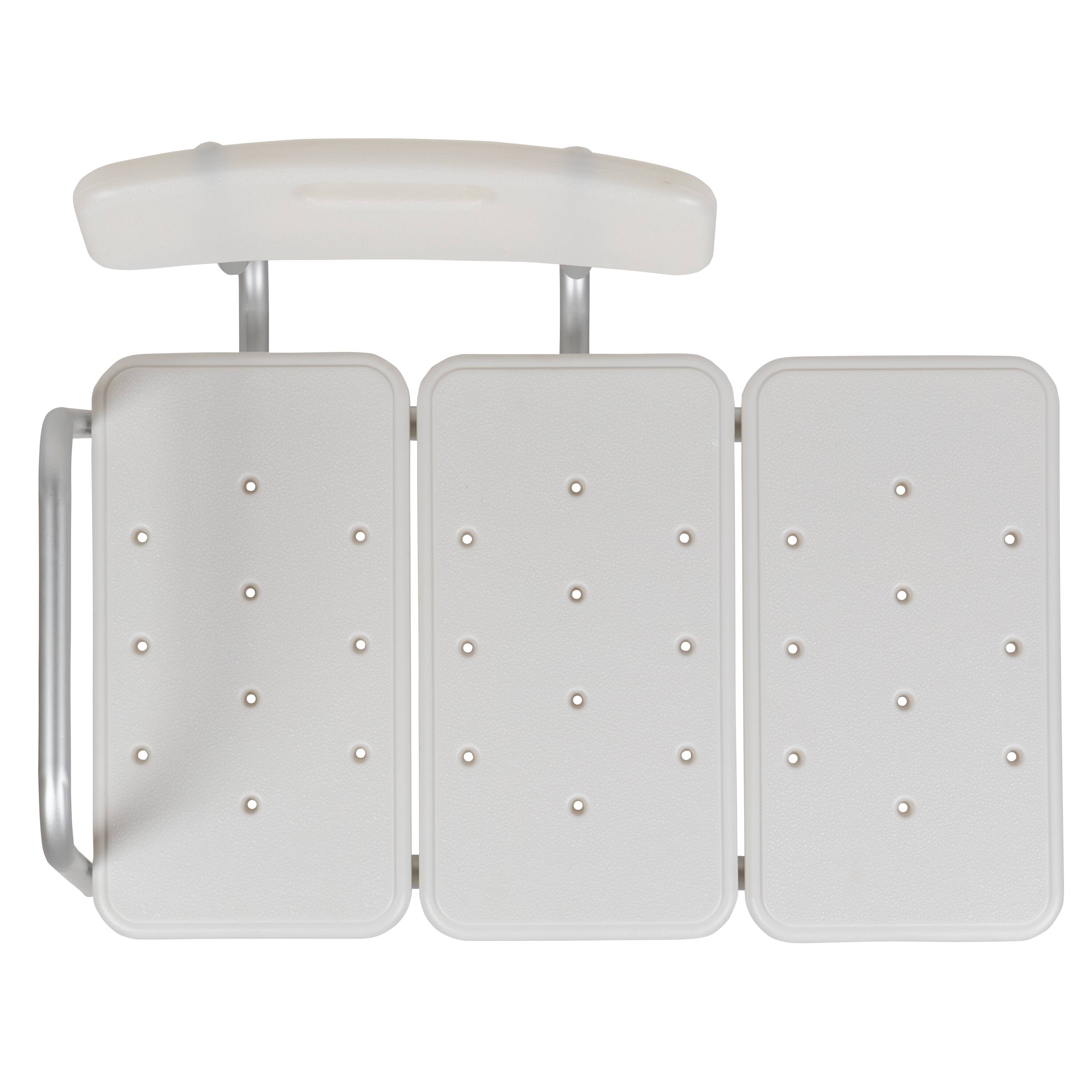 Alt View 10. Emma + Oliver - 300 Lb. Capacity Adjustable Bath & Shower Medical Transfer Bench - White.