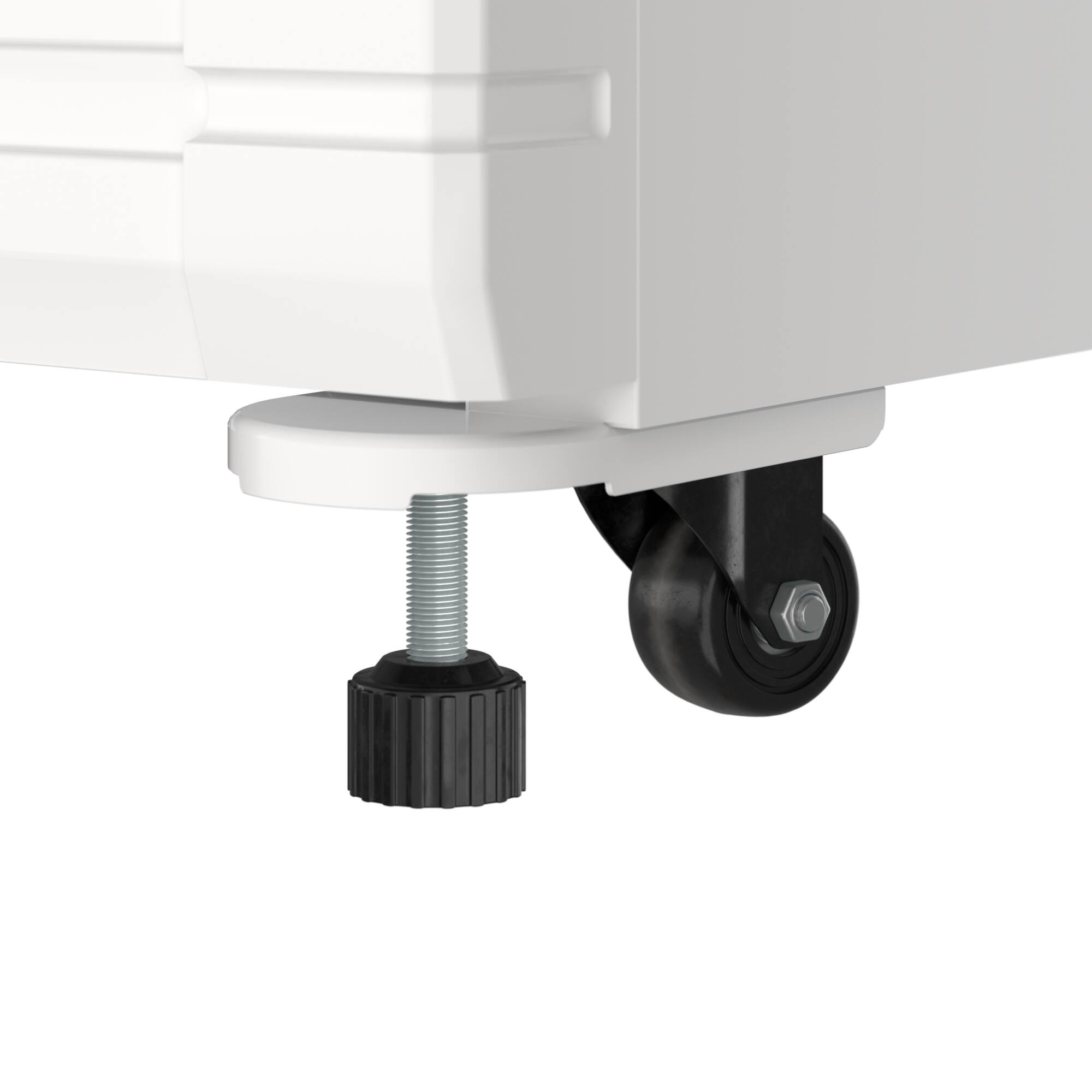 Alt View 8. Koolmore - 47 in. Commercial 2-Glass Door Merchandiser Refrigerator, 29 cu. ft. in White (KM-MDR-2GD-47) - White.