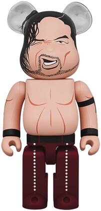 PopMarket - Medicom - WWE - Shinsuke Nakamura 400% Bearbrick - Collectibles - Multicolor