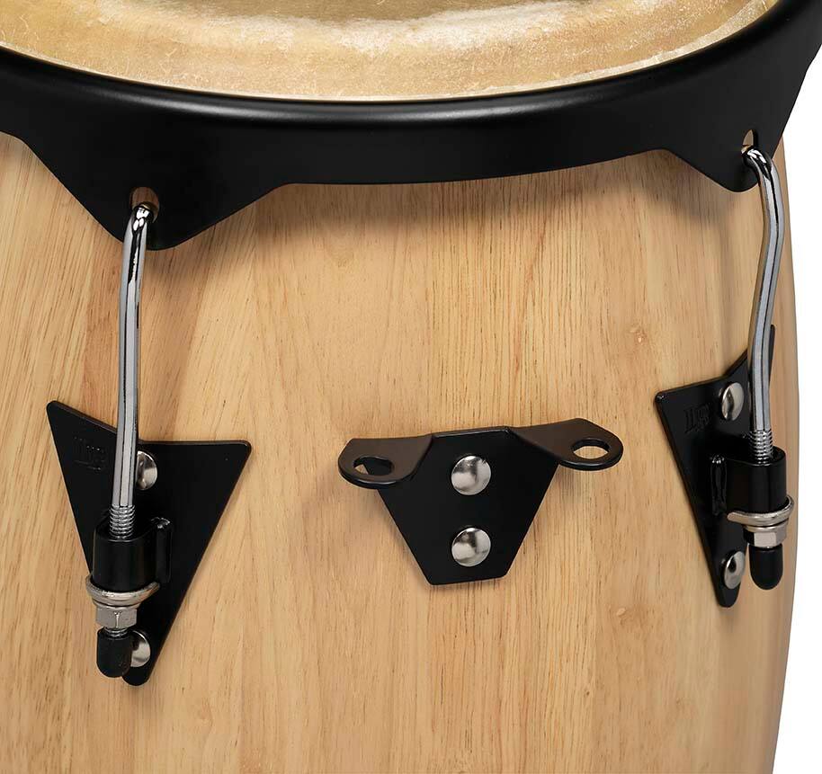 Left. Latin Percussion - City 10" and 11" Conga Set.