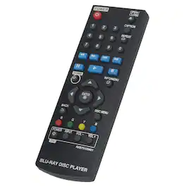 ALLIMITY - Replacement Remote Control AKB75135401, Fit for LG Blu-Ray Player BP300 BP335 BP340 BP350 BP145 BP155 BP165 BP240 BP250 - Black
