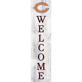 Fan Creations - Chicago Bears 48'' Welcome Leaner - Multicolor