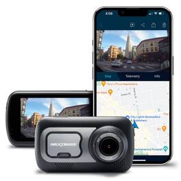 Nextbase - Refurbished Excellent - Refurb 522GW Dash Cam 1440p QHD, Wi-Fi, Bluetooth, GPS, Alexa Built-In, Night Vision, Parking Mode, Dual Wide View - Black