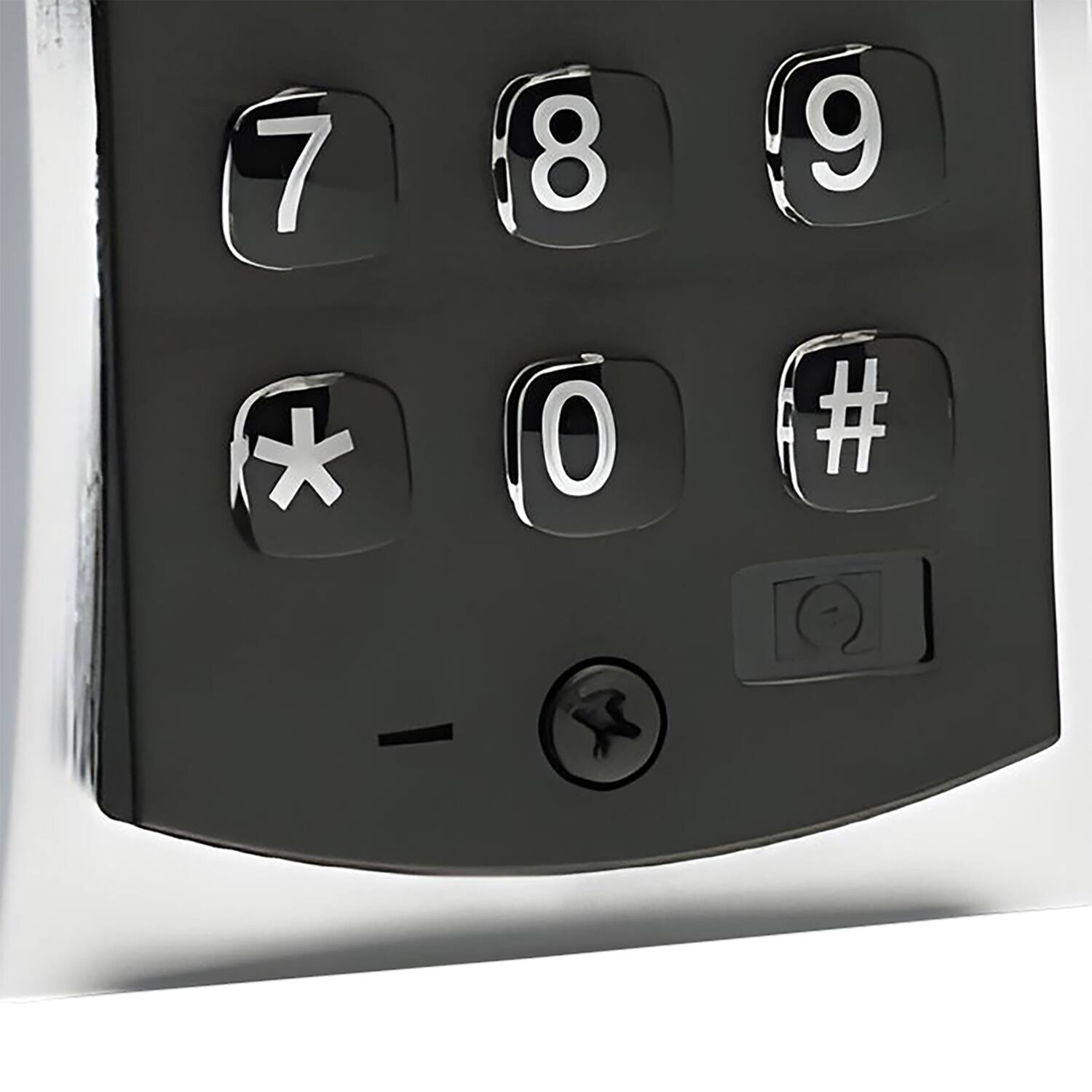 Back. Linear - 2000e Flush-Mount Backlit Access Control Keypad 500-User Indoor Outdoor Keypad.