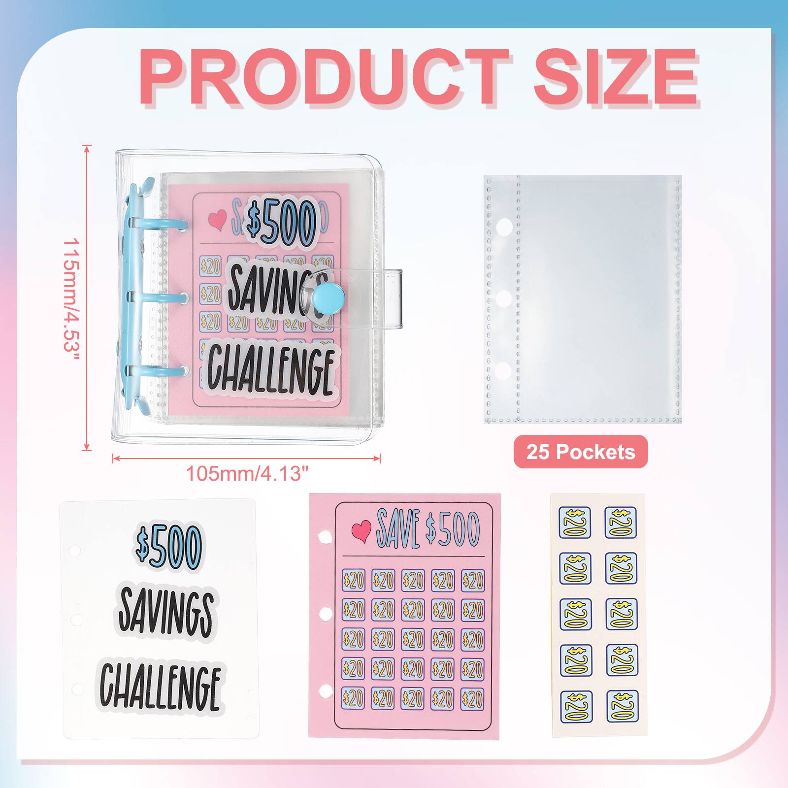 PRODUCT SIZE

1 115mm/4.53" 500 $20 $20 SAVING $20 $20

SZU UL CHALLENGE

105mm/4.13" $500 SAVE $500 $20 $20 $20 $20 $20 SAVINGS $20 $20 $20 $20 $20 $20 $20 $20 $20 $20 $20 $20 $20 $20 $20 $20 $20

25 Pockets