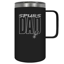 Great American Products - San Antonio Spurs Dad 18oz. Hustle Travel Mug - Multicolor