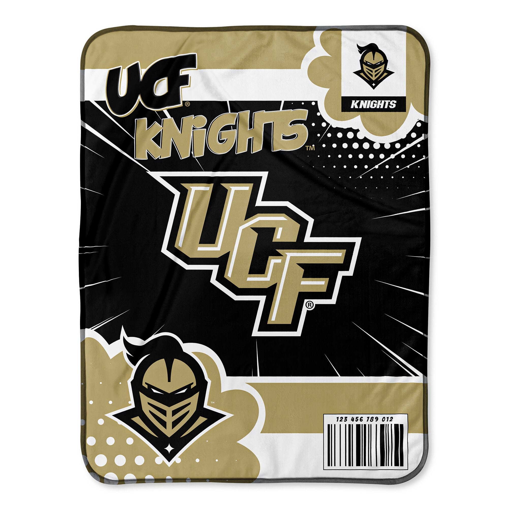 Chad & Jake - UCF Knights 30" x 40" Comic Theme Baby Blanket - Multicolor