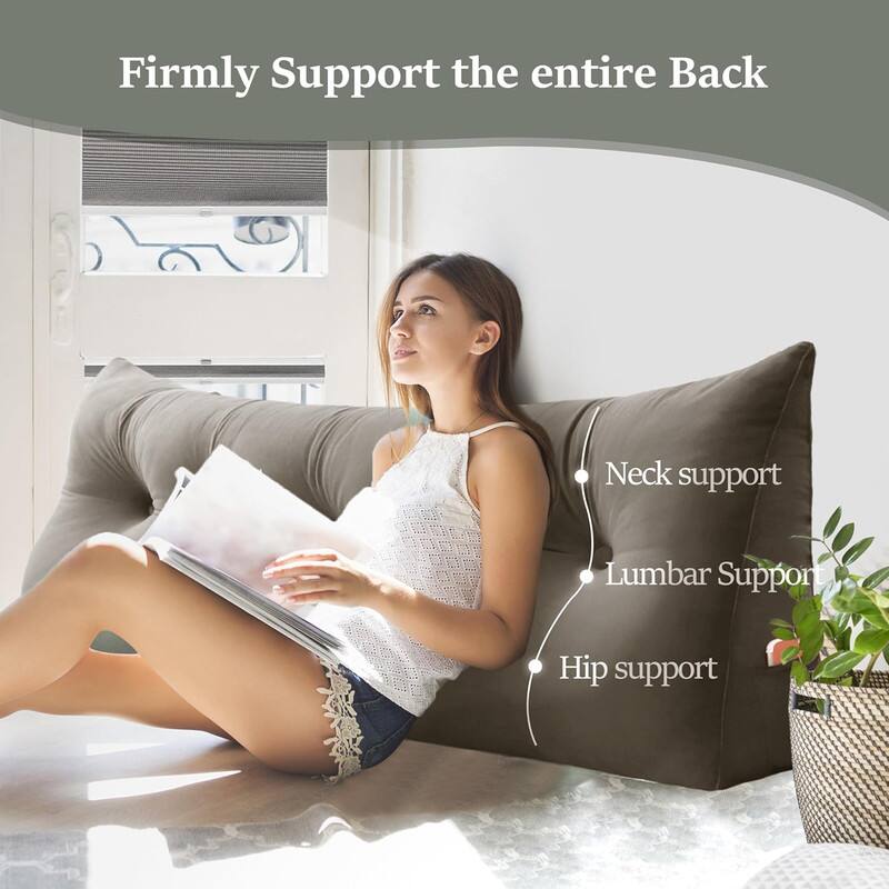 Firmly Support the entire Back

- Neck support
- Lumbar support
- Hip support