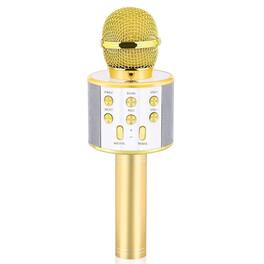 Empire DigiLabs - Gifts For Karaoke Microphone Year Old Toys Birthday Girl - Gold