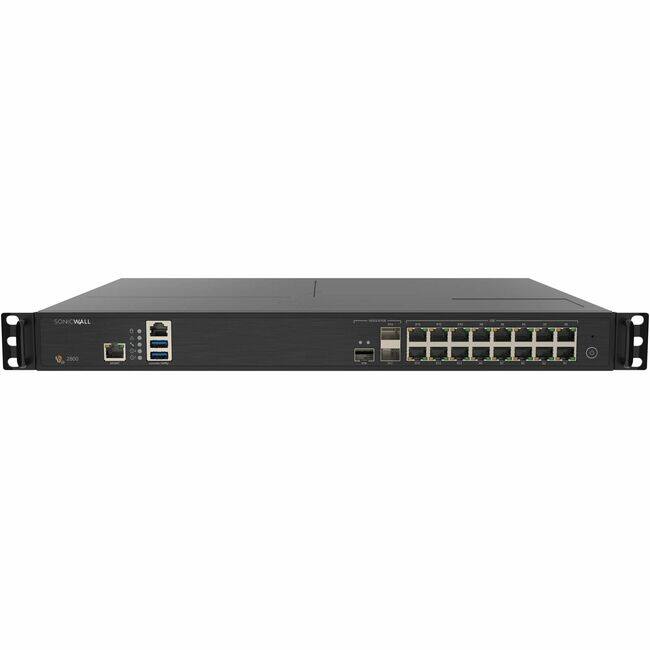 SonicWall - NSa 2800 Network Security/Firewall Appliance - Centralized Management - 16 Port - 10 Gigabit Ethernet, 5 - Black price history on PriceWatchPro