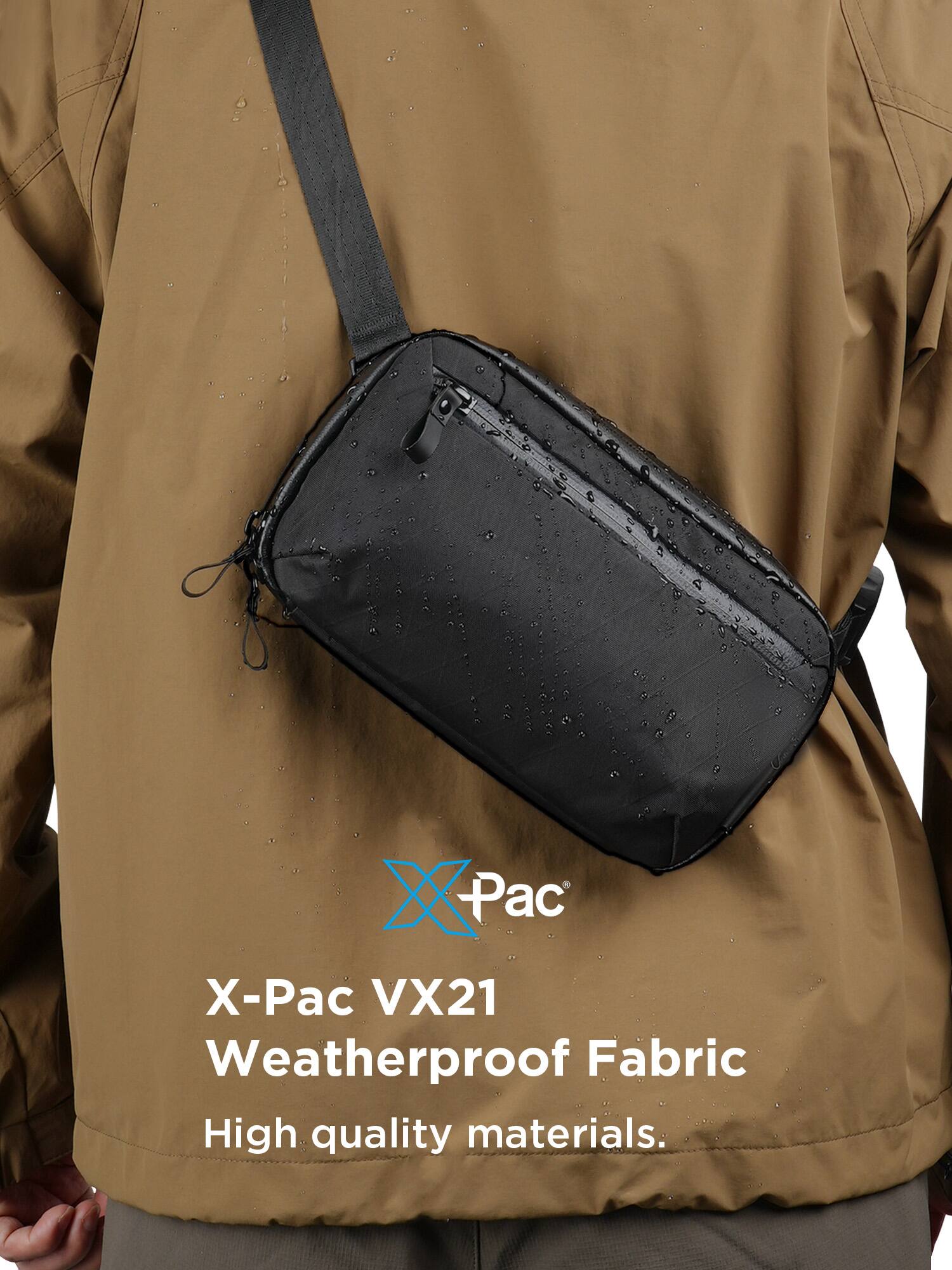 X-Pac VX21 Weatherproof Fabric  
High quality materials.