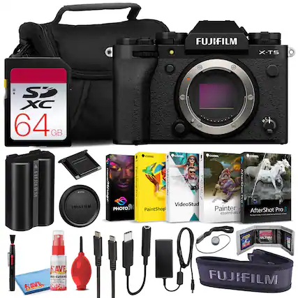 FUJIFILM X-T5
SD XC 64 GB
EUFIEM ESPIS
FUJIEIM COMEL COREL
PaintShop
VideoStud
PHOTO
PaintShop
COMEL COREL
1 Dra Painter
AfterShot Pro 3 essentials
ULTESA SAVE CTRONIE IS CLEANE
JVAR
FUJIFILM