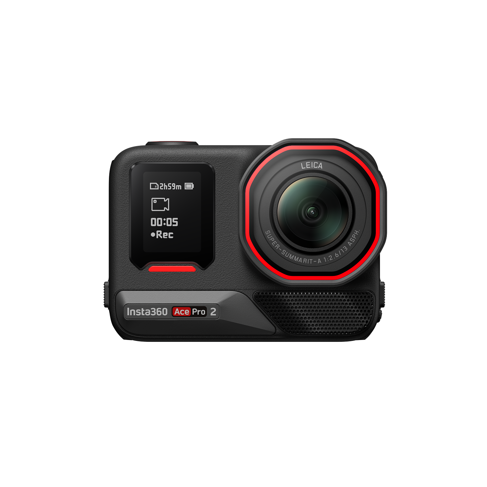 Insta360 Ace Pro2 Action Camera Flash Print Bundle Black CINSBBGA