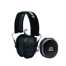Walkers - Razor Quad Electronic and Large Muffs with Protection Case Bundle - Black