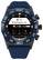 Alt View 11. Citizen - CZ Smart 44mm Black IP Stainless Steel Case Hybrid Heart Rate Smartwatch with Silicone Strap - Blue.