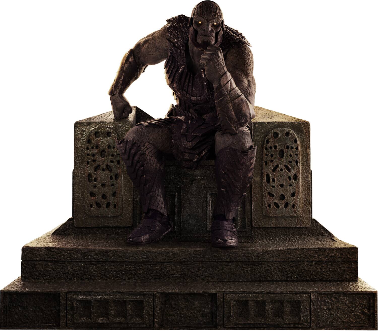 Alt View 1. Weta Workshop - WETA Workshop Limited Edition Polystone - Justice League (Zack Snyder) - Darkseid - 1:4 Scale Statue - Collectibles - Multicolor.