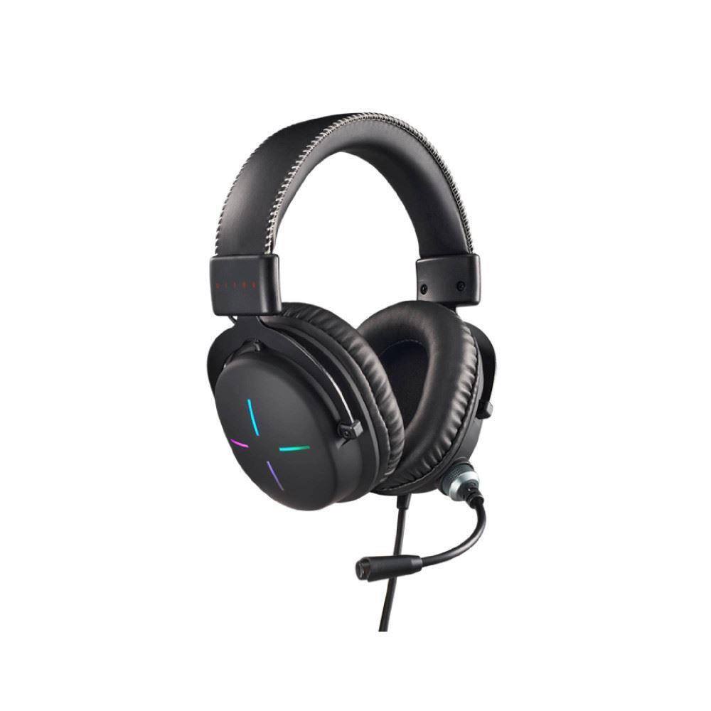 Back. Acer - Nitro Gaming Headset II| Over-Ear Design with RGB Lights - Black.