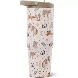 HydroJug - 32 oz Mesa BPA Free Sports Water Bottle w/Straw - Beige