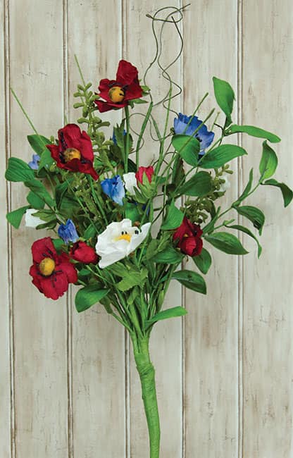 BreeBe - *Americana Poppy Bush - Multicolor