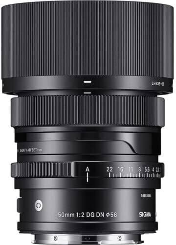 LH633-01  
50mm 1:2 DG DN φ58  
SIGMA  
1.6m/1.8FEET-∞  
A  
22 16 11 8 5.6 4 2.8