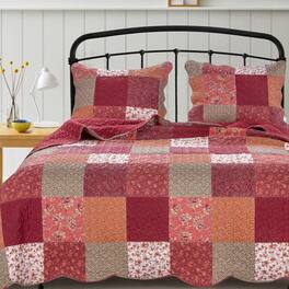 BreeBe - Country Fair Sham King - Red