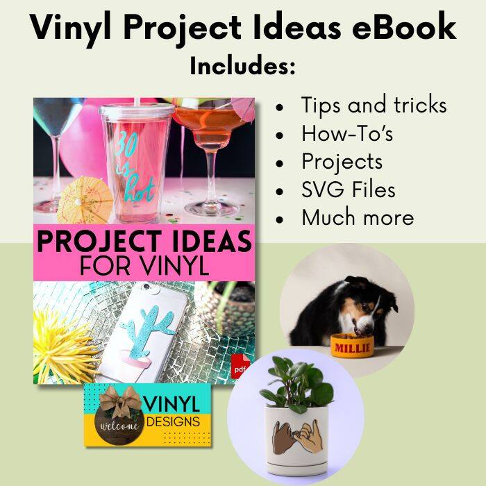 Vinyl Project Ideas eBook Includes: Tips and tricks, How-To's, Projects, SVG Files, Much more. PROJECT IDEAS FOR VINYL. VINYL welcome DESIGNS. MILLIE pdf.