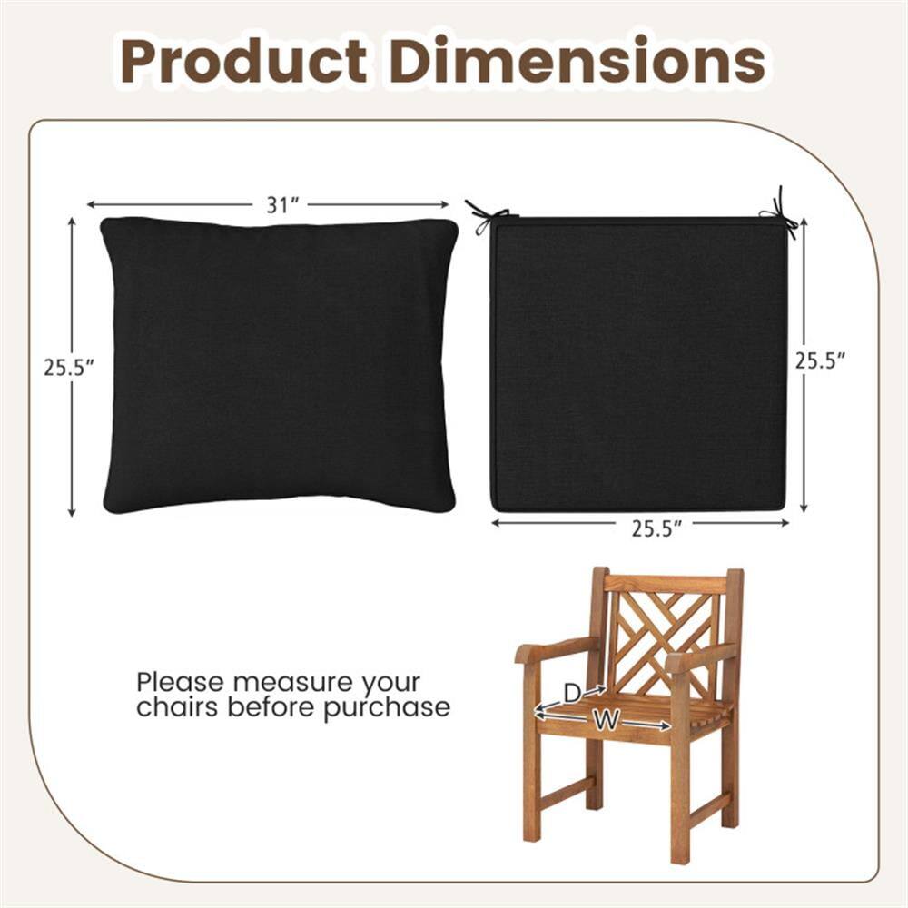 Product Dimensions

31" x 25.5" x 25.5" x 25.5"

Please measure your chairs before purchase

D W