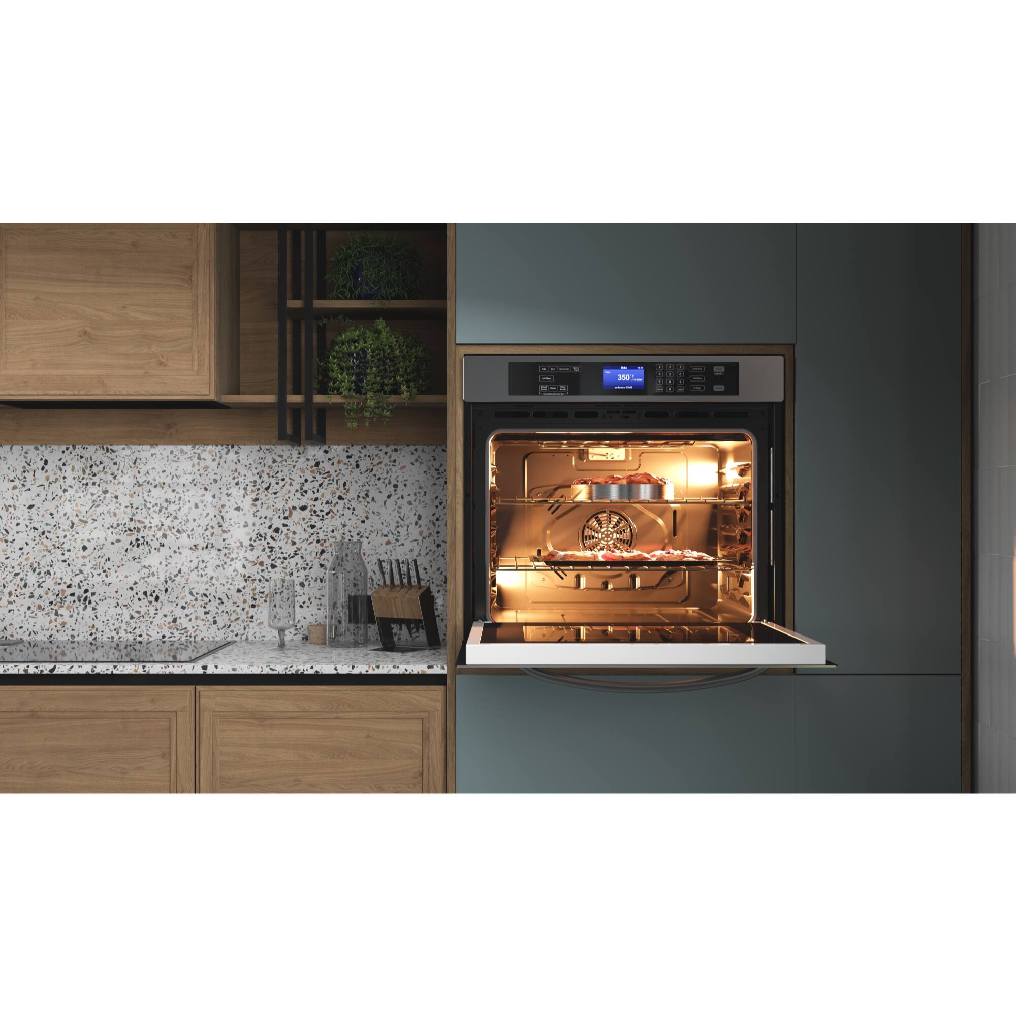 Alt View 6. Koolmore - 5 cu. ft. Stainless-Steel Electric Convection Oven, KM-WO30S-SS. - Stainless Steel.