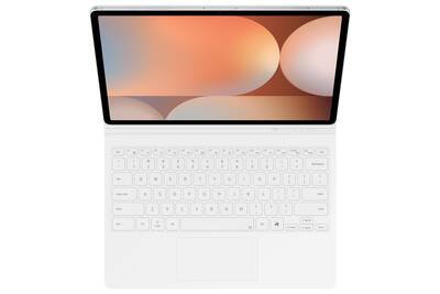 Samsung Galaxy Tab S10+/S9+/S9 FE+ Book Cover Keyboard White EF Samsung Galaxy Tab S10+/S9+/S9 FE+ Book Cover Keyboard White EF