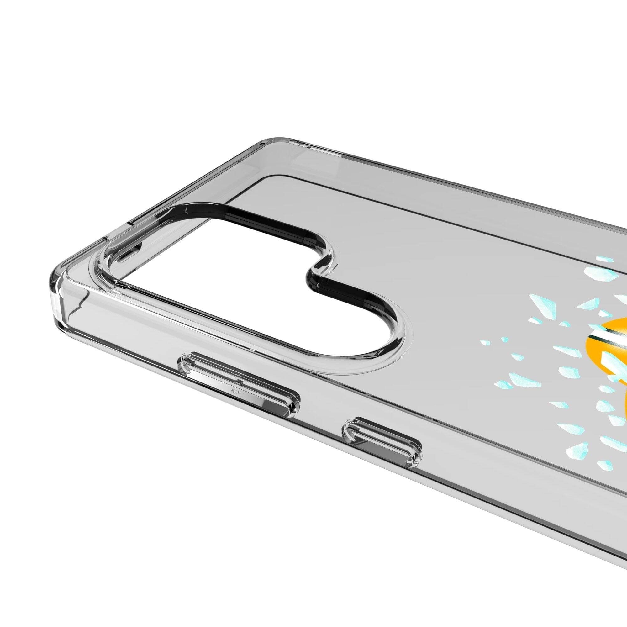 Alt View 2. Keyscaper - Green Bay Packers Galaxy Clear Case - S25 - Multicolor.
