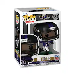 Funko - Ed Reed Baltimore Ravens Pop! #330 Vinyl Figure - Multicolor