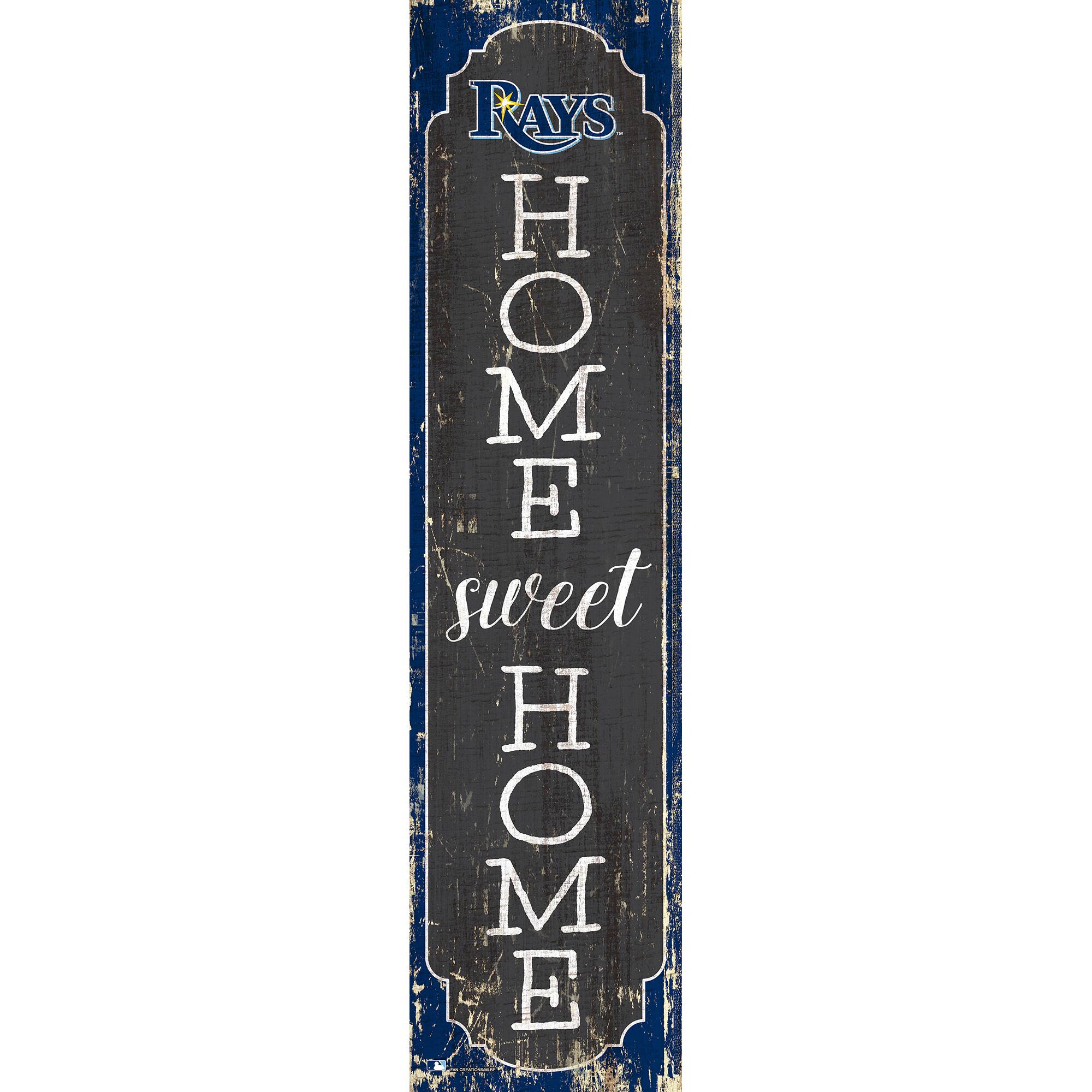 Tampa Bay Rays 24" Home Sweet Home Leaner Sign