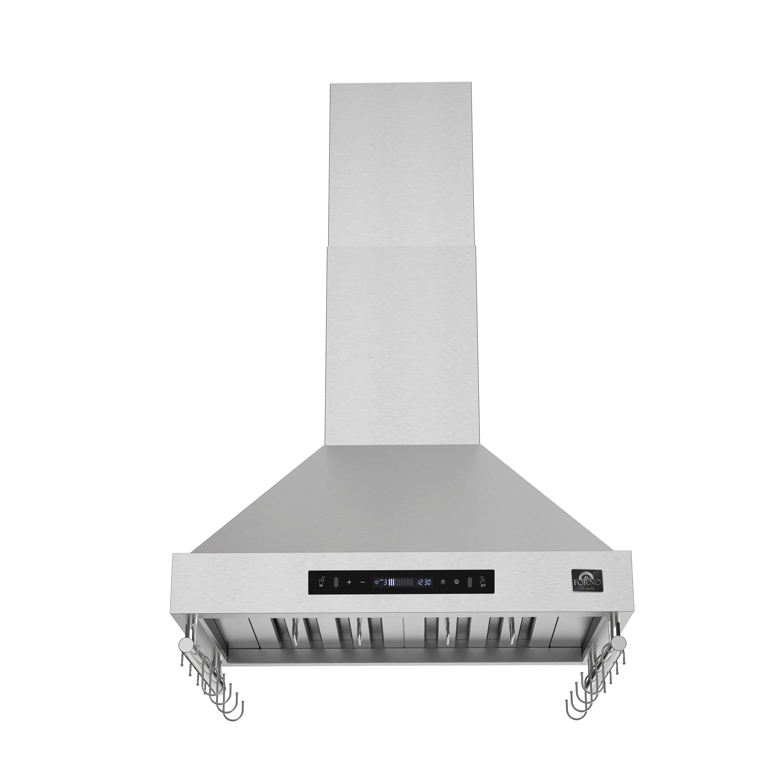 Forno Appliances - 30 inches - Externally Vented - Wall Range Hood - Stainless Steel