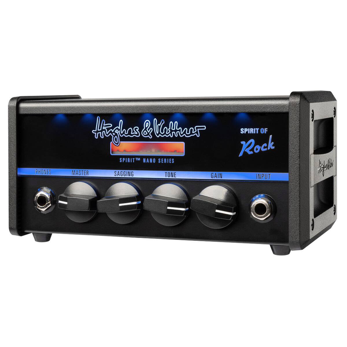 PHONES  
Hagies & Kettuer  
SPIRIT OF Rock  
SPIRIT™ NANO SERIES  
MASTER  
SAGGING  
TONE  
GAIN  
INPUT
