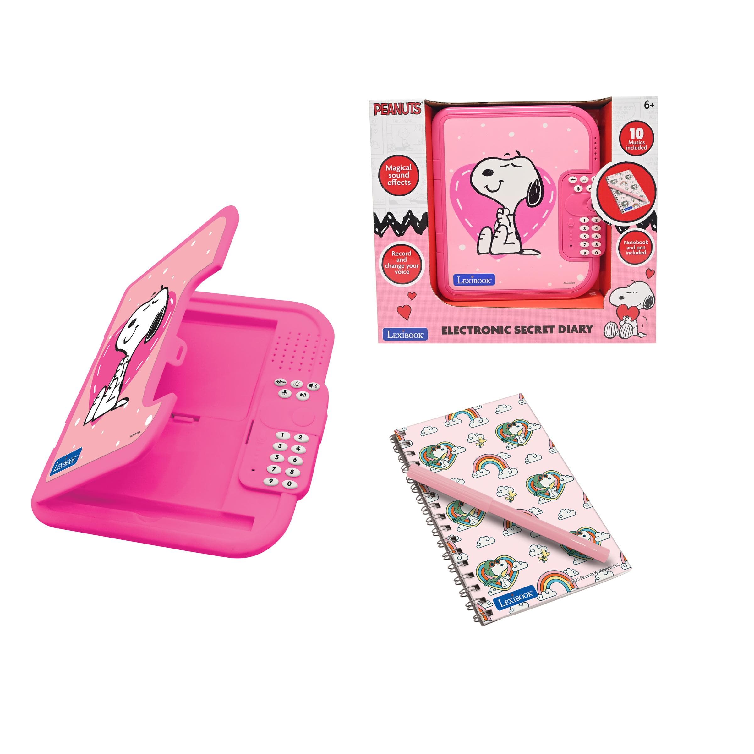Lexibook - Snoopy Secret Safe Electronic Diary price history on PriceWatchPro