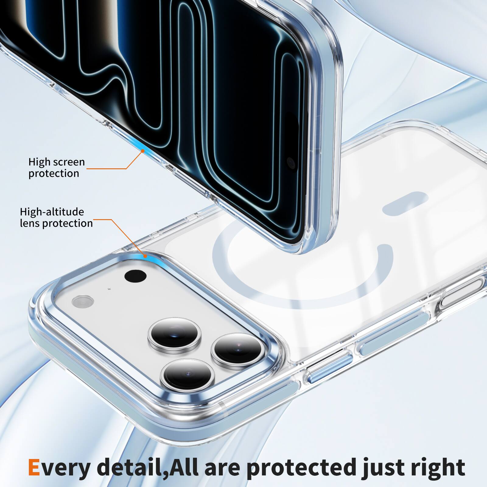A lens High-altitude protection High protection screen Every detail, All are protected just right