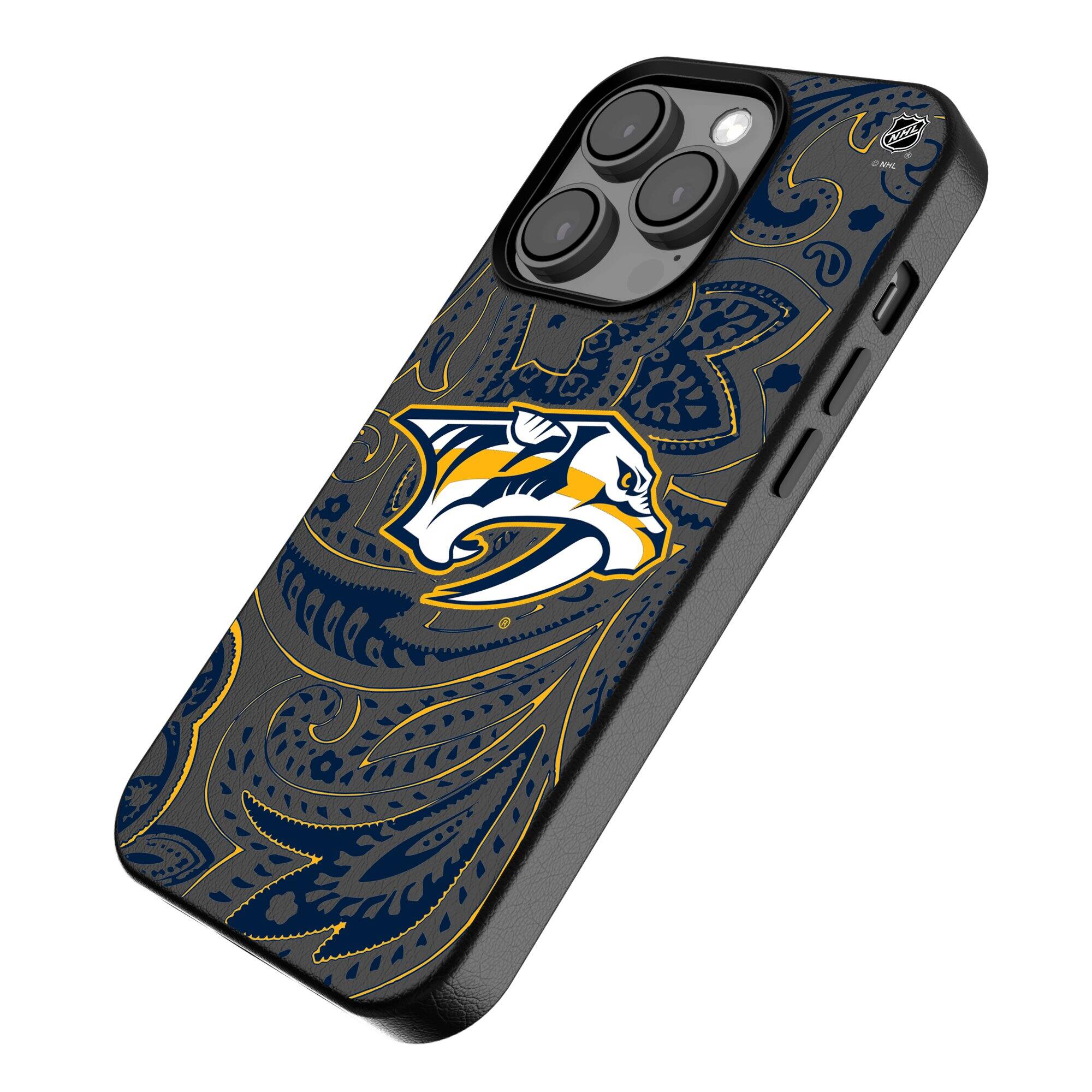 Keyscaper NHL Nashville Predators Paisley iPhone Magnetic Bump Case 14 ...