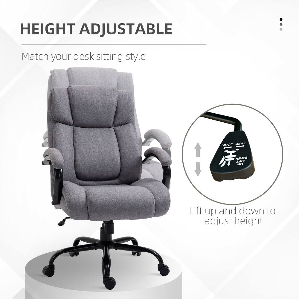 HEIGHT ADJUSTABLE  
Match your desk sitting style  

LIFT UP  
Lift up and down to adjust height