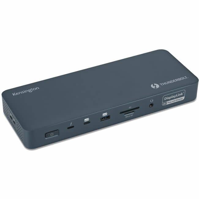 Kensington - SD5900T Docking Station - for Notebook, Smartphone, Memory Card Reader, Monitor, AirPods, Solid State Drive