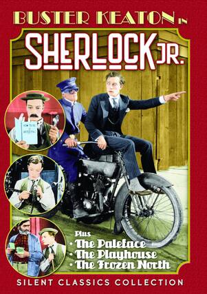 Front. Sherlock Jr - DVD.