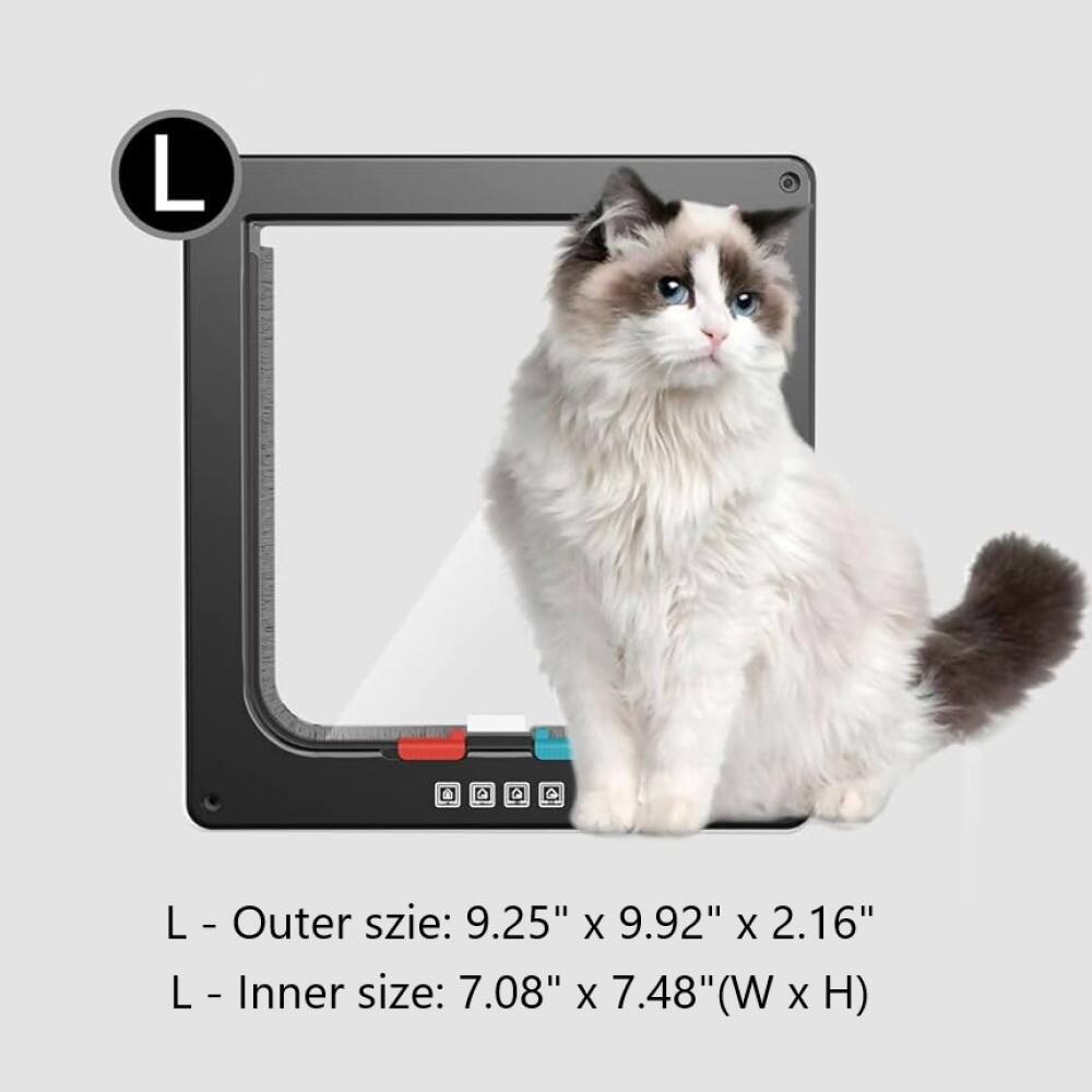 L - Outer size: 9.25" x 9.92" x 2.16"  
L - Inner size: 7.08" x 7.48" (W x H)