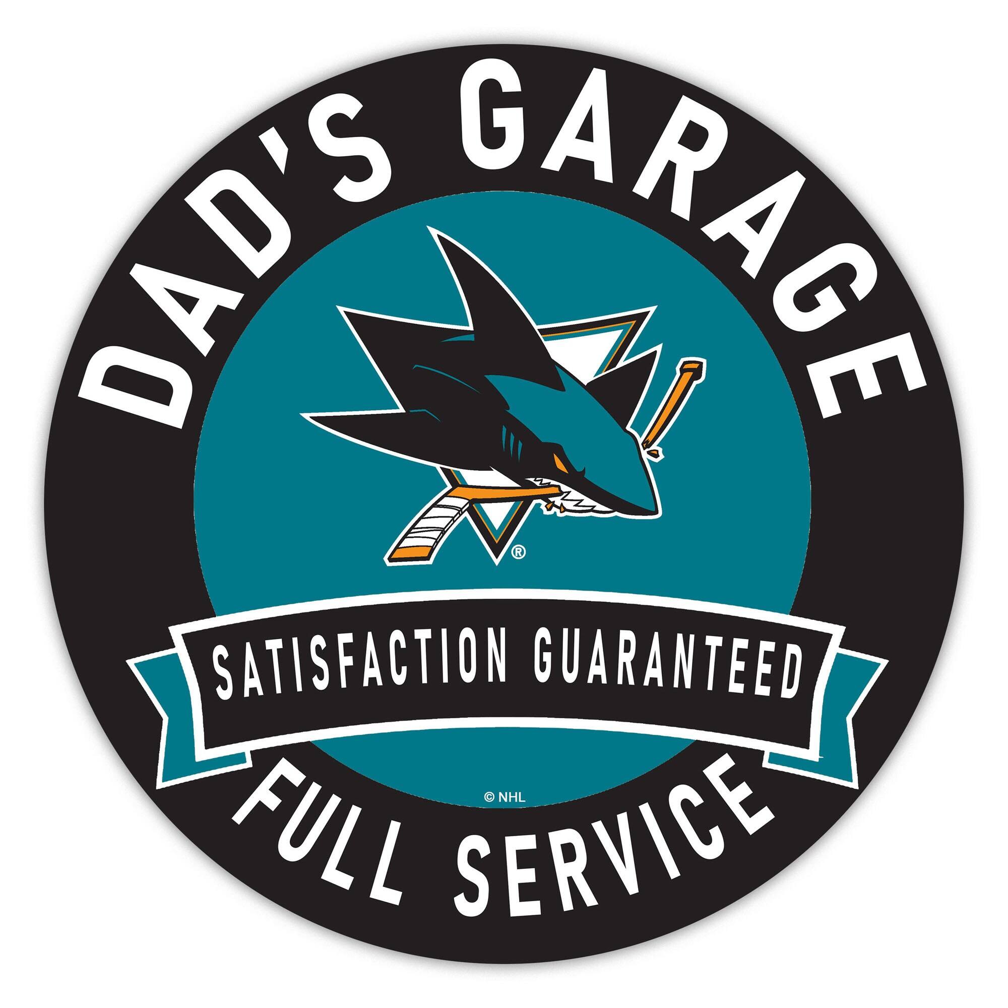 DAD'S GARAGE  
SATISFACTION GUARANTEED  
FULL SERVICE  
© NHL