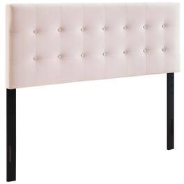 Emily Biscuit Tufted Performance Velvet Queen Headboard by Modway - Red