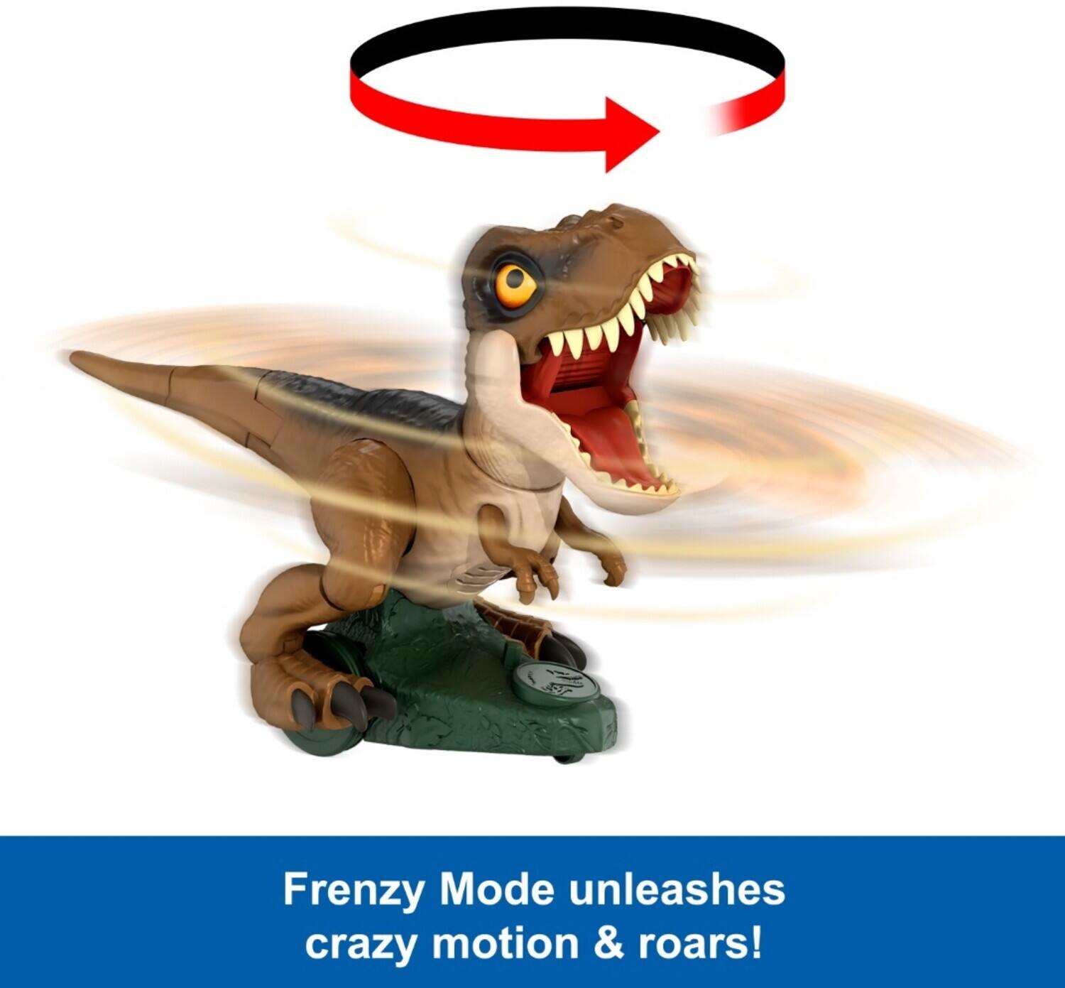 Frenzy Mode unleashes crazy motion & roars!
