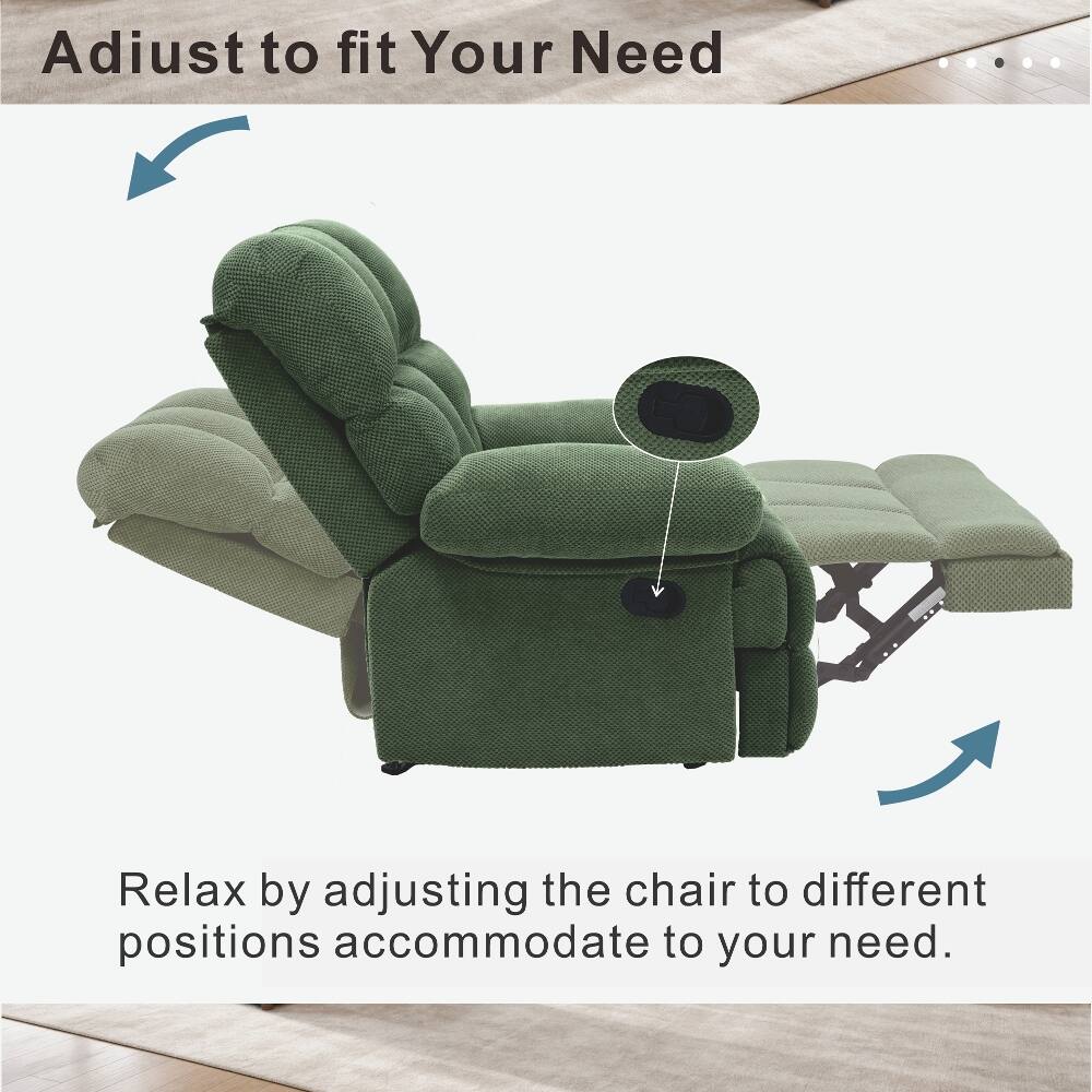 Adjust to fit Your Need

Relax by adjusting the chair to different positions accommodate to your need.