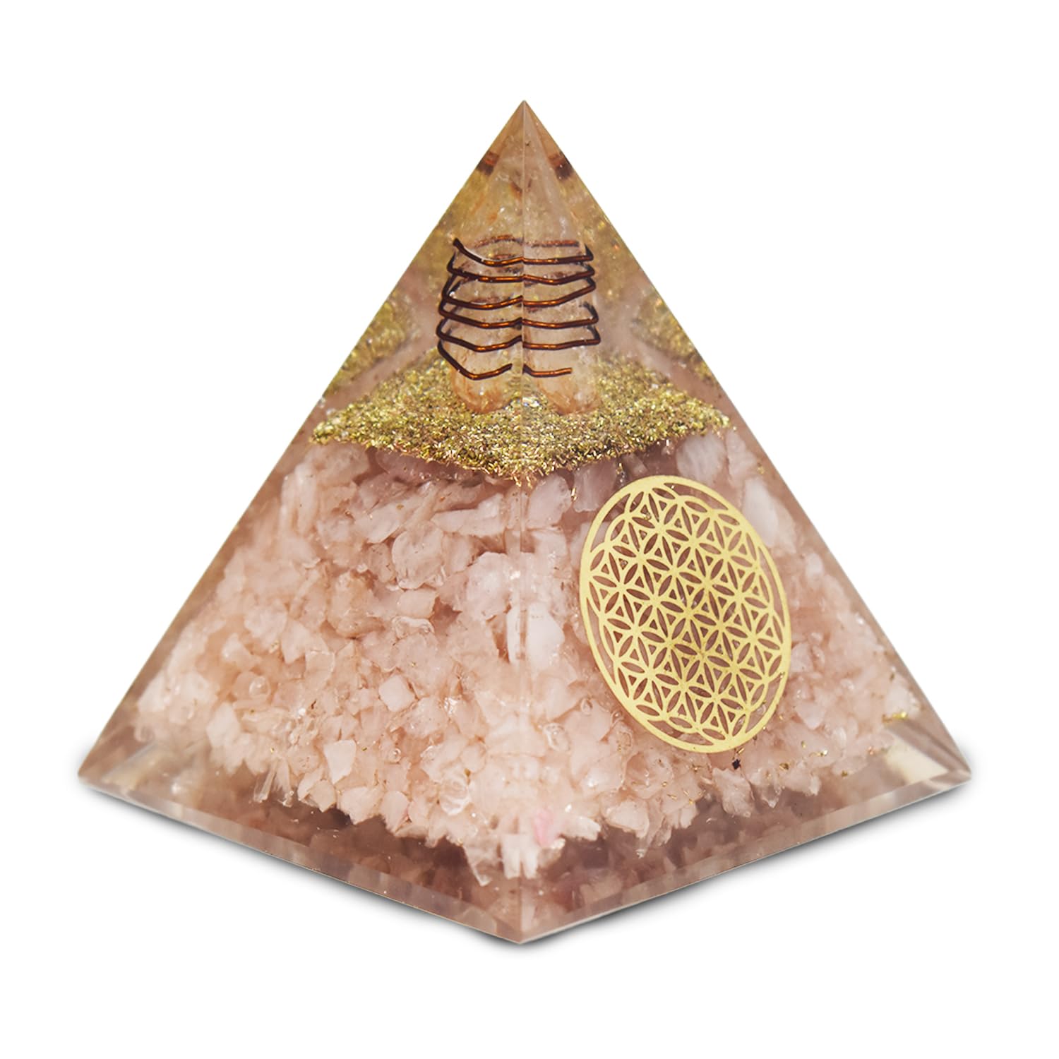 Rose Quartz Pyramid